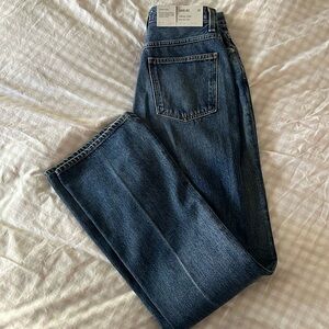 NWT AGOLDE Vintage High Rise Flare sz 28